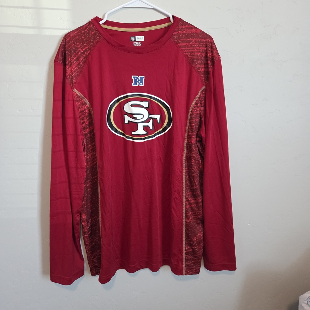 NFL Team Apparel Red TX3 Cool Shirt